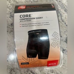 - Shock doctor compression shorts